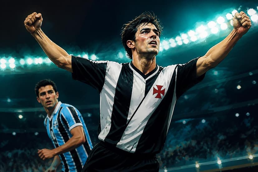 Lescano brilha na estreia no Vasco e celebra bom momento