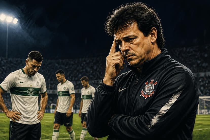 Diniz justifica derrota do Corinthians para o Coritiba