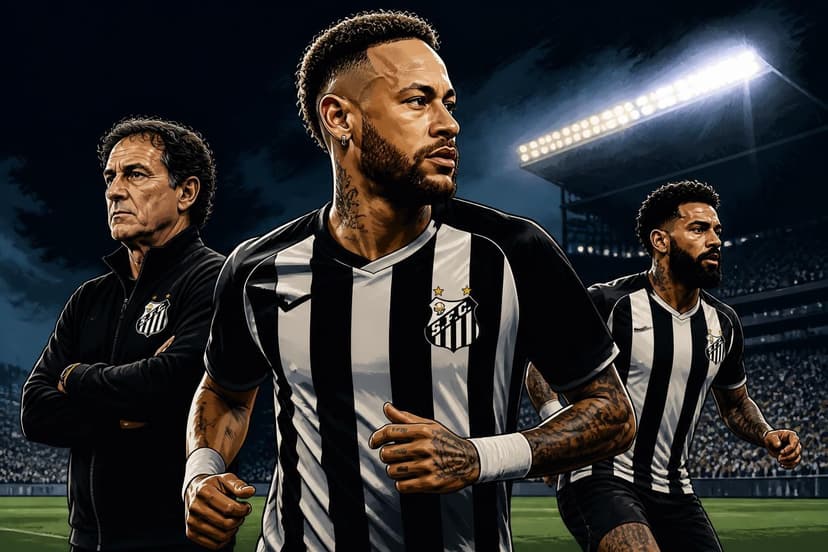 Neymar é relacionado para clássico contra o Corinthians no domingo