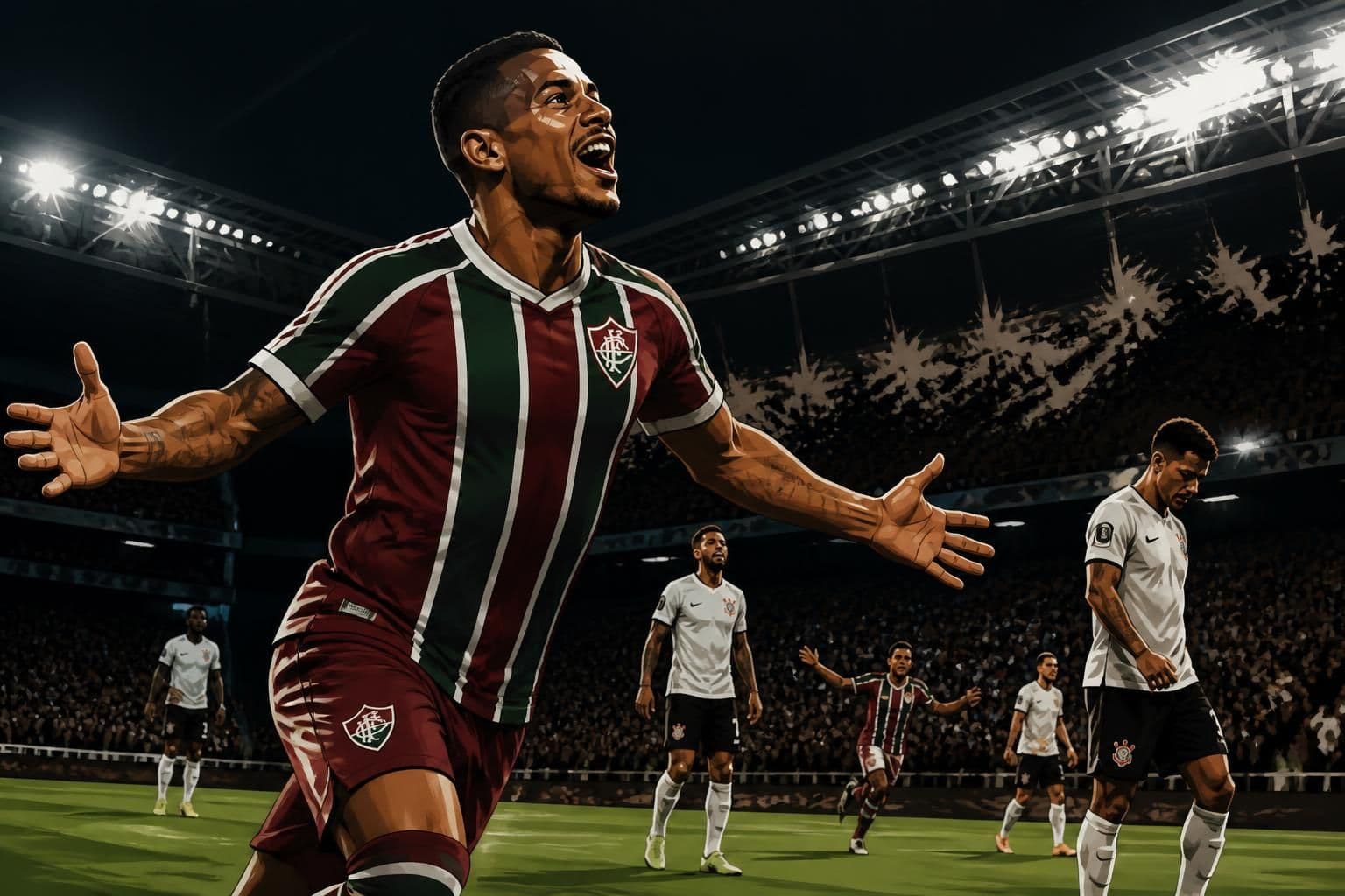 Renê brilha no Fluminense e sonha com Libertadores