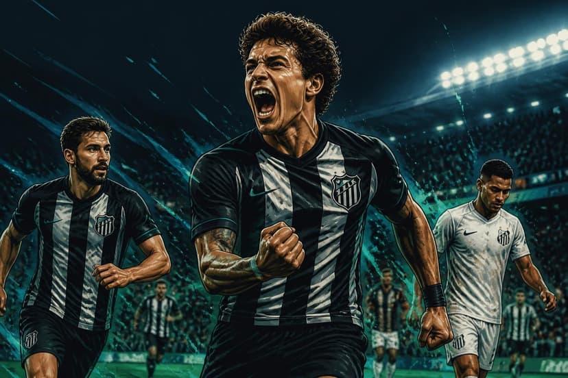Santos sofre gol relâmpago para Atlético-MG na Sul-Americana
