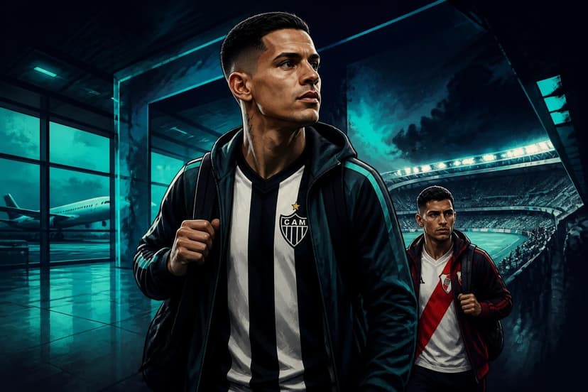 Atlético-MG fecha com Kevin Castaño, do River Plate