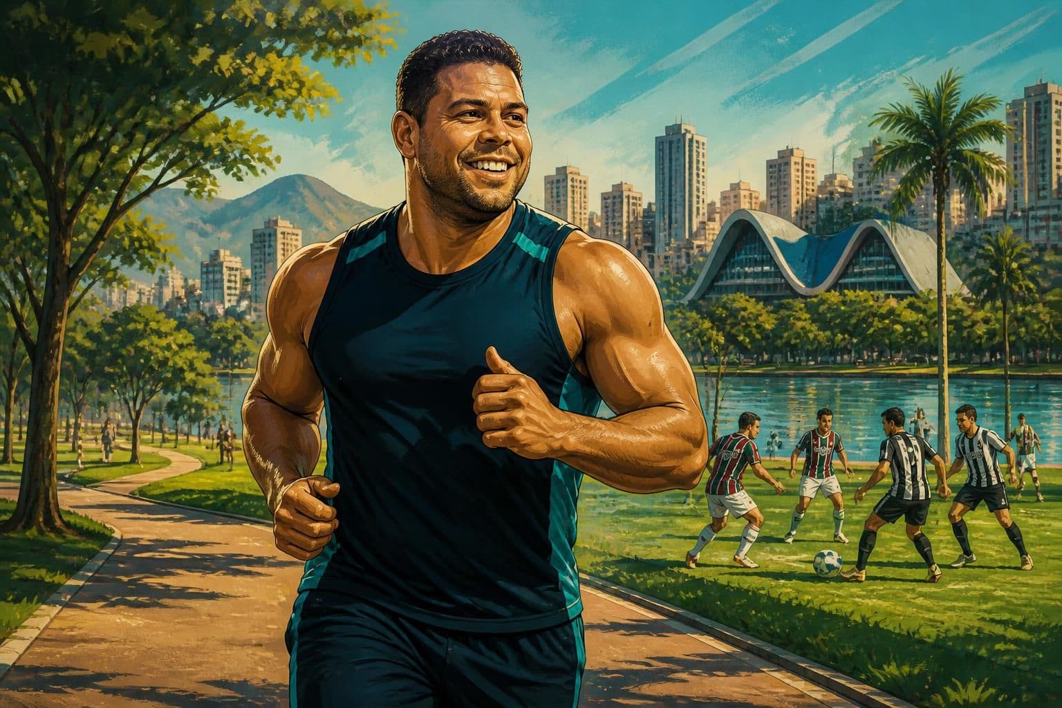Hulk promove corrida solidária em Belo Horizonte
