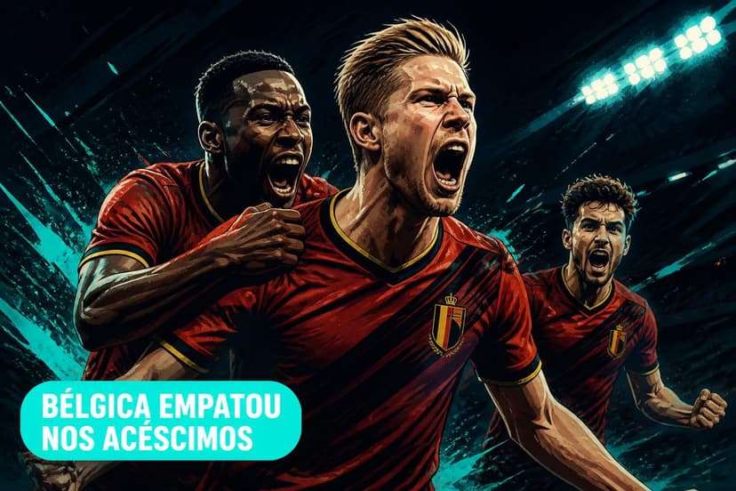 Bélgica vence Senegal por 3x2 na prorrogação e repete virada histórica