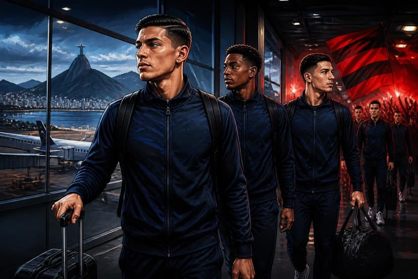 Del Valle chega ao Brasil; Charli González não joga contra o Flamengo