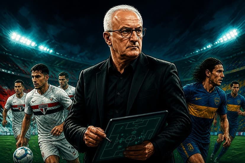 Dorival planeja força total do São Paulo contra o Boca Juniors