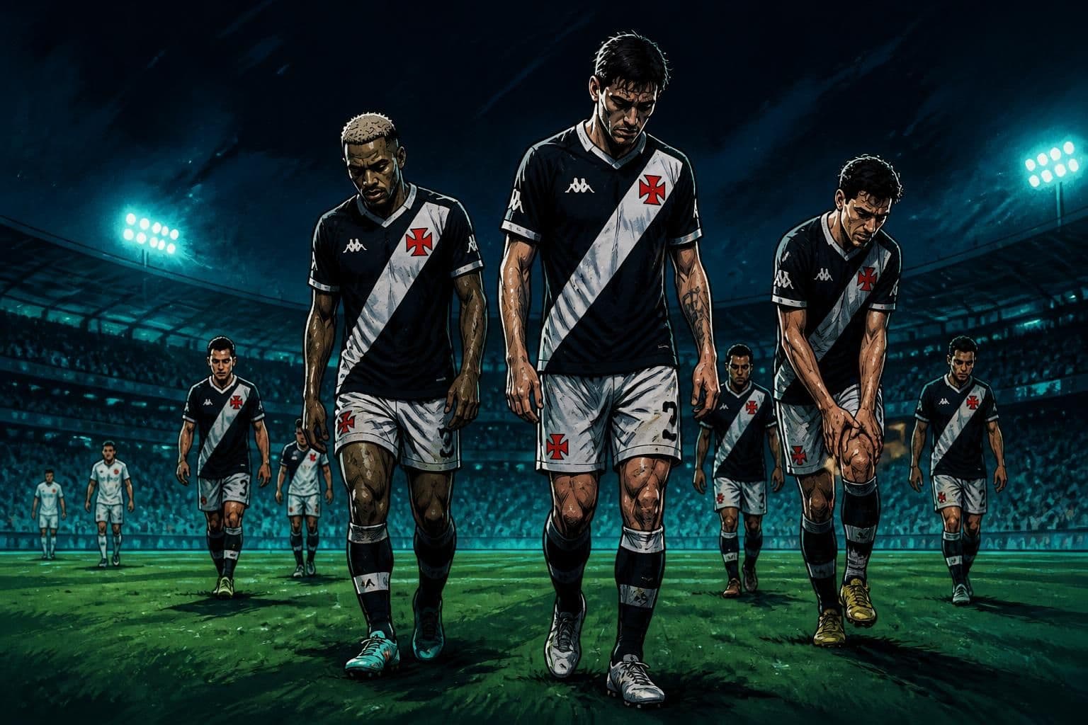 Vasco acende alerta médico antes de jogos decisivos