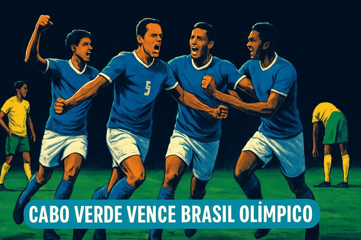 Cabo Verde já venceu Brasil e é desafio histórico na Copa 2026
