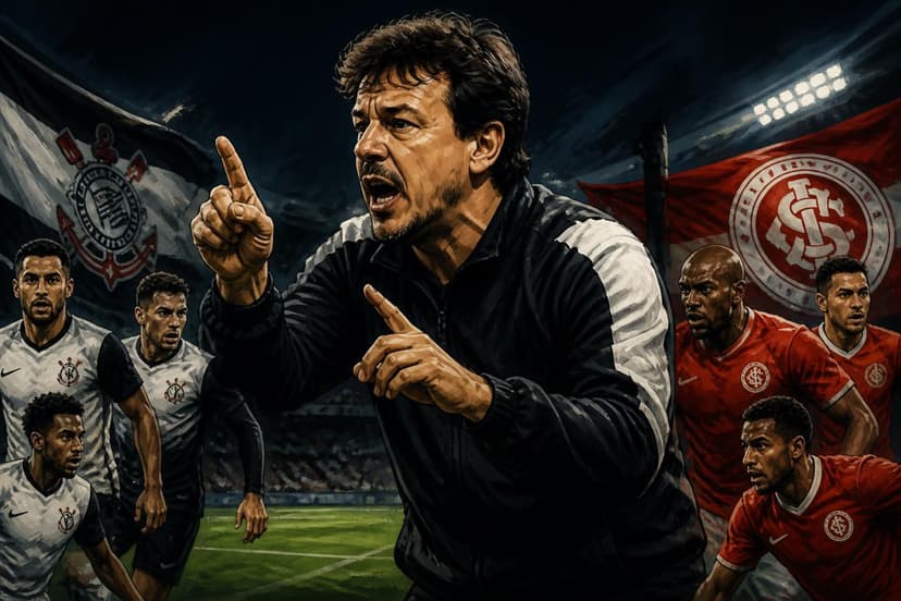 Diniz ajusta Corinthians para decidir contra o Inter