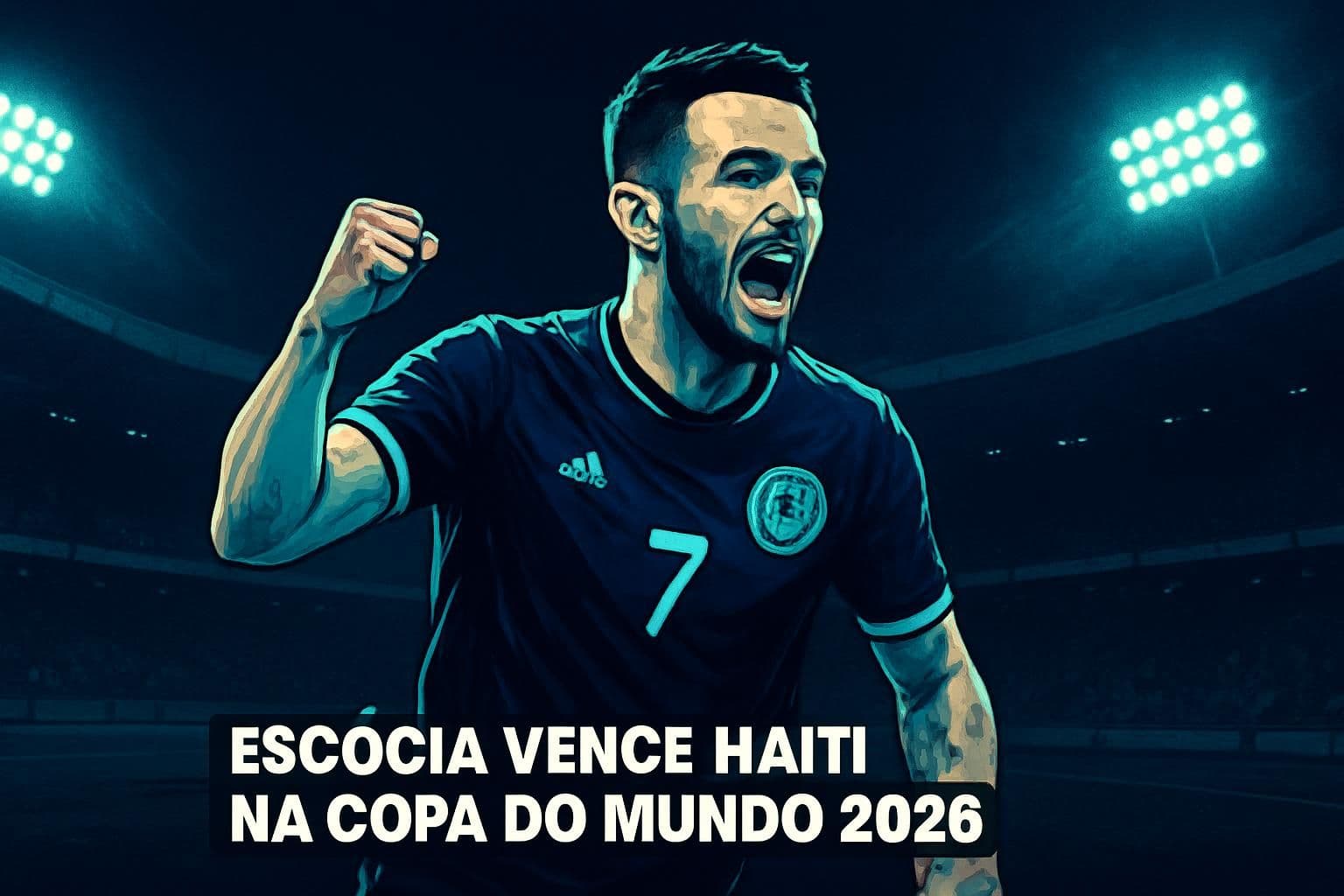 Escócia vence Haiti por 1 a 0 e estreia na Copa do Mundo 2026