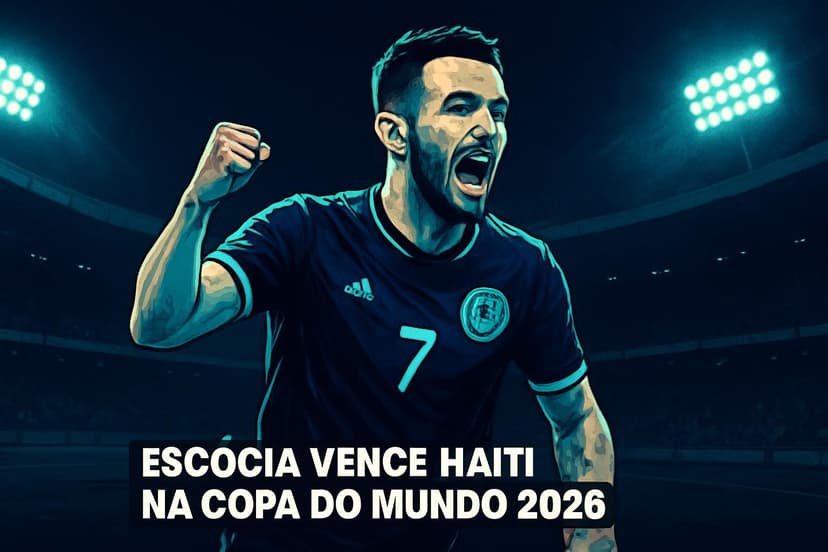 Escócia vence Haiti por 1 a 0 e estreia na Copa do Mundo 2026