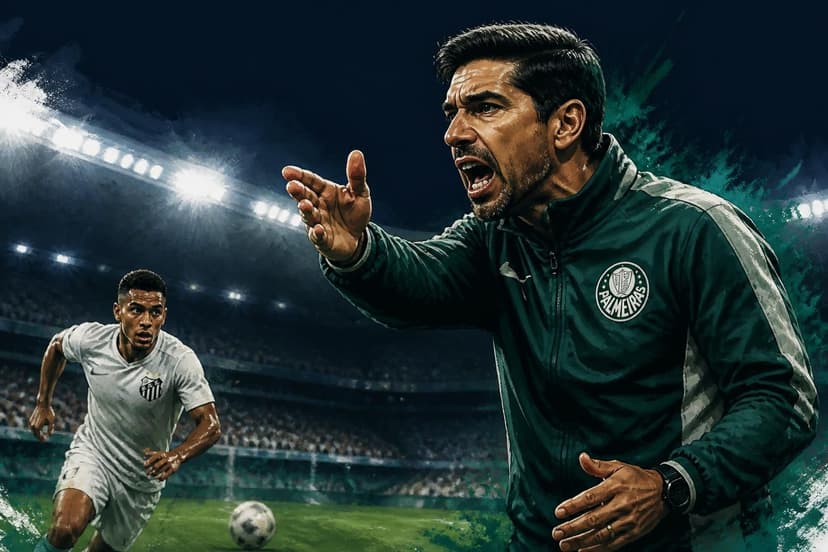 Palmeiras avança para semi da Copa do Brasil após empate com Santos