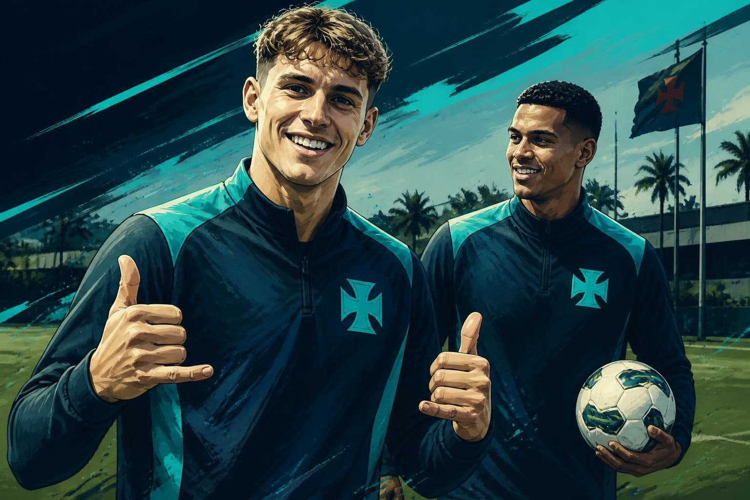 Vasco apresenta Facundo Colidio como novo reforço