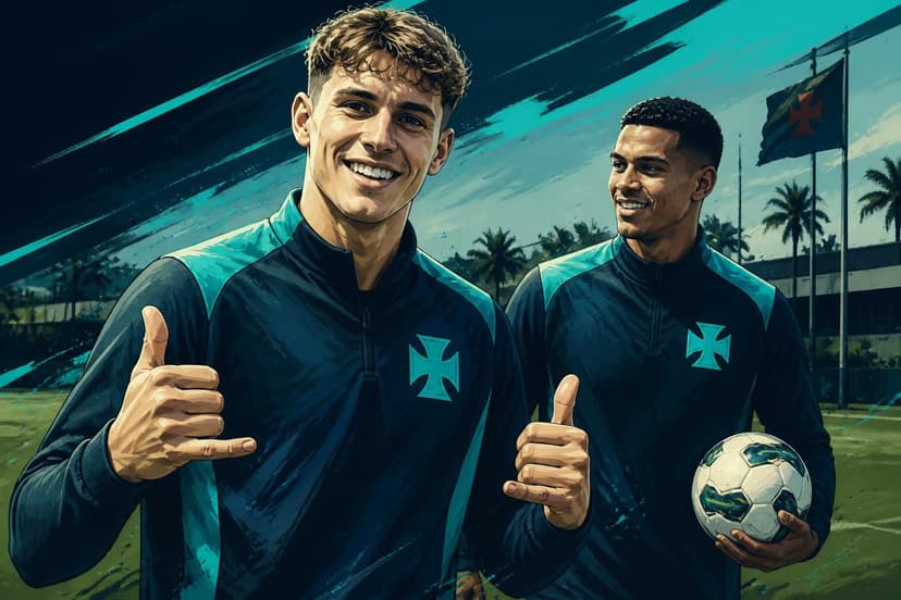 Vasco apresenta Facundo Colidio como novo reforço