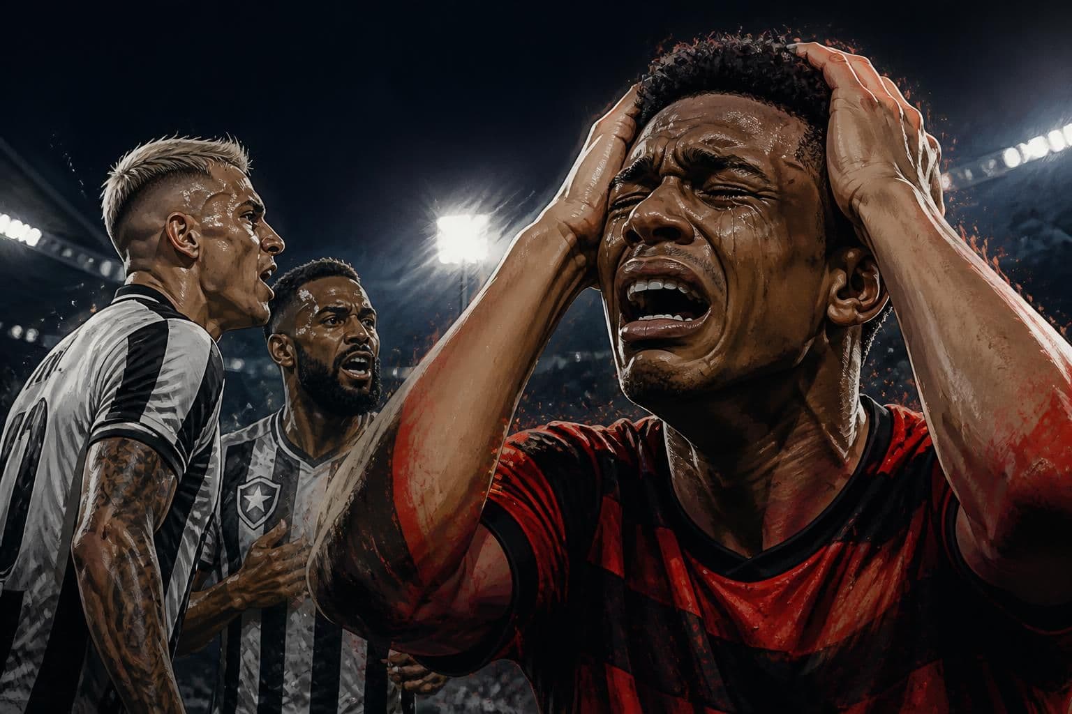 Wallace Yan expulso e provoca Botafogo após revisão no VAR