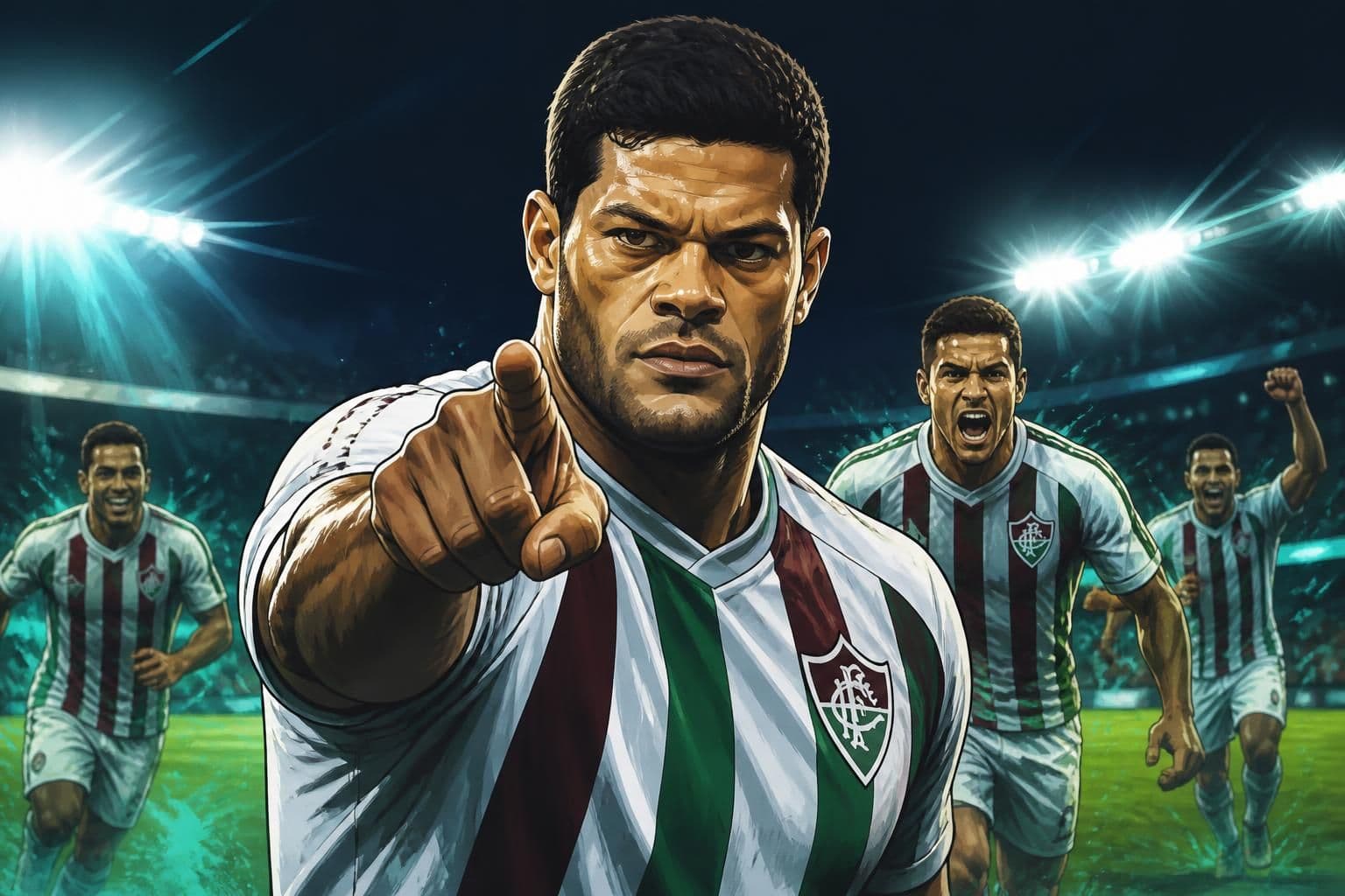 Hulk alerta Fluminense: 'Está 0 a 0' contra Platense