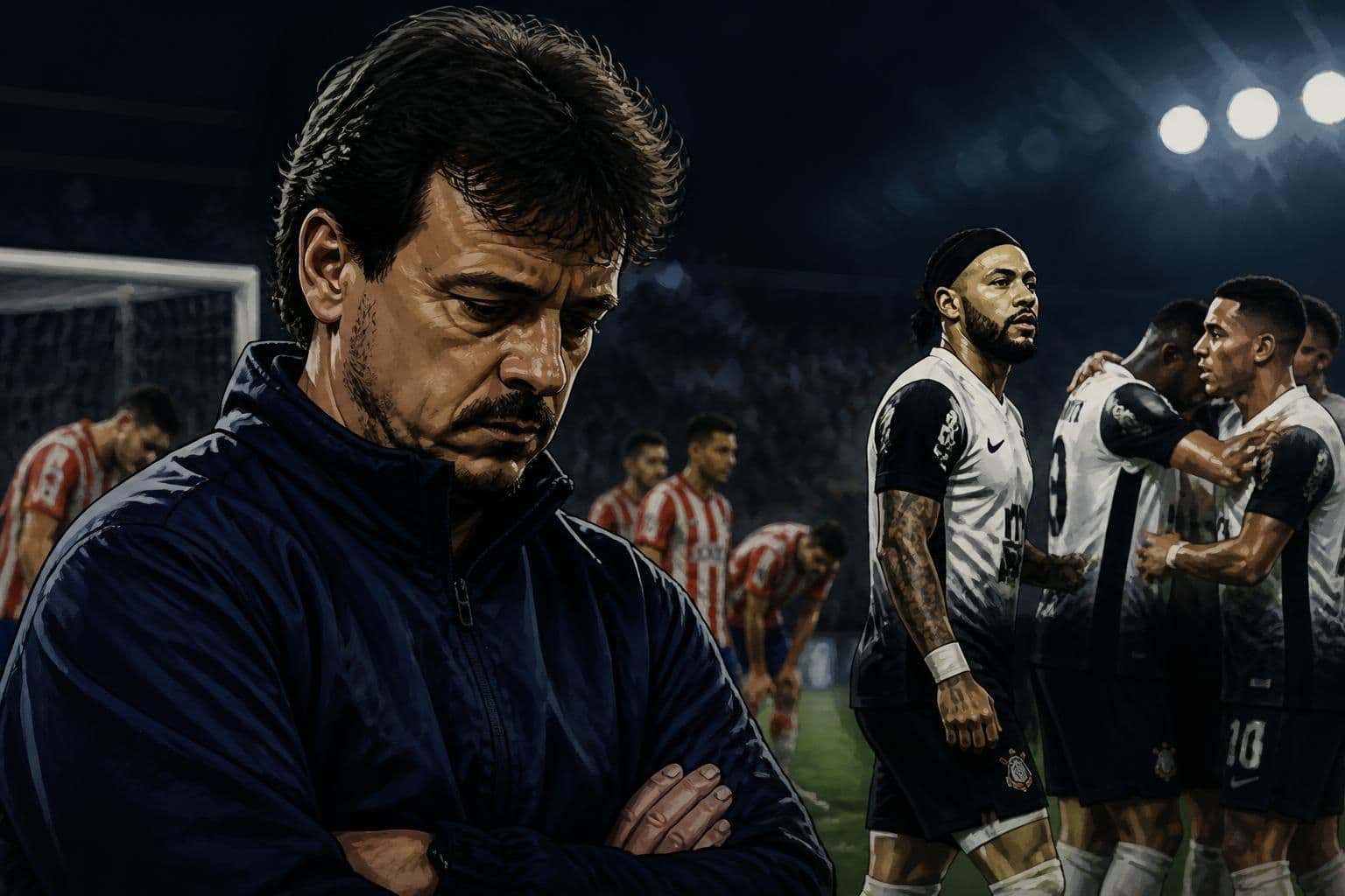 Diniz lamenta eliminação do Corinthians e estado de Memphis