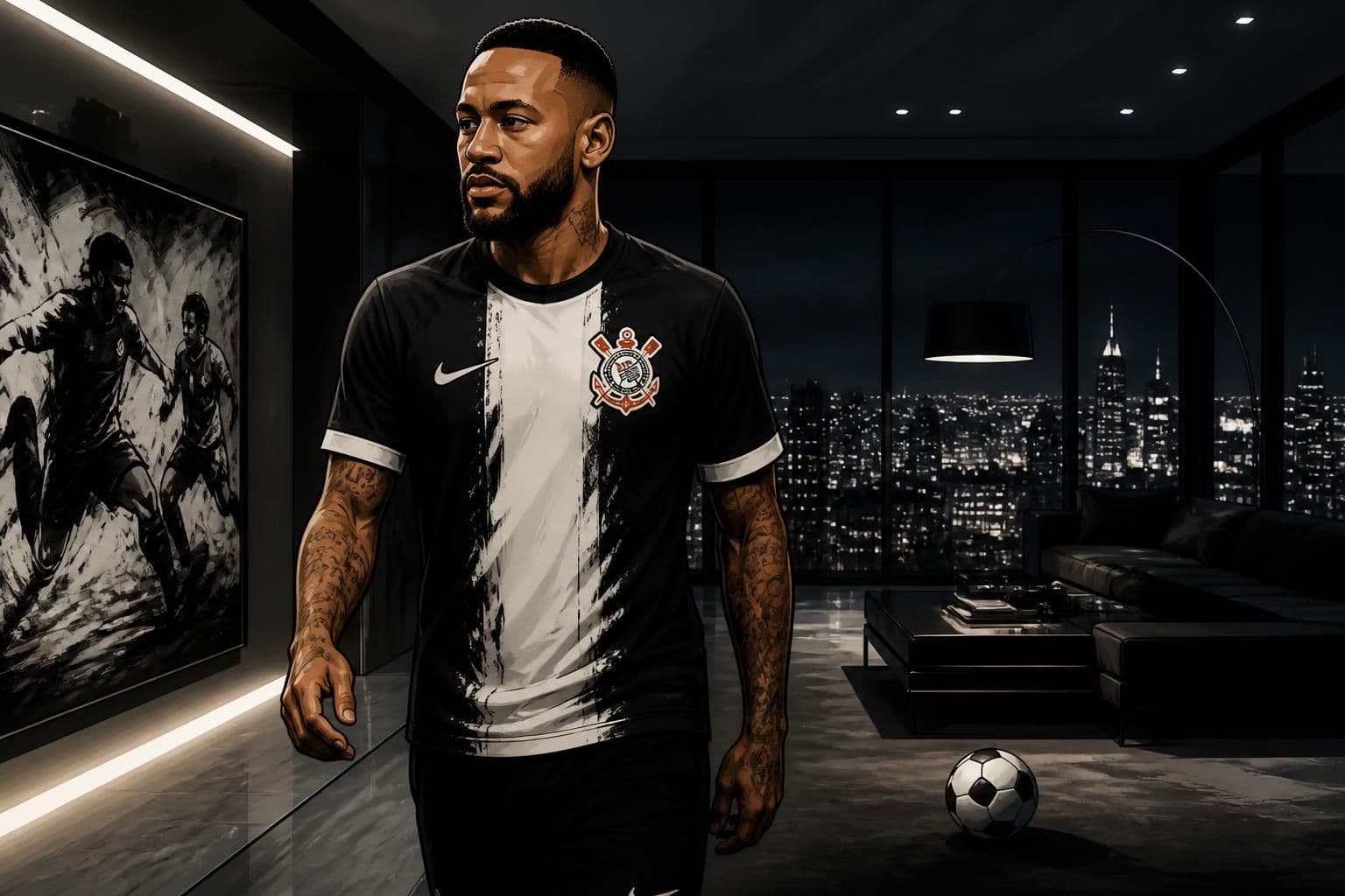 Memphis Depay busca nova casa em SP para renovação