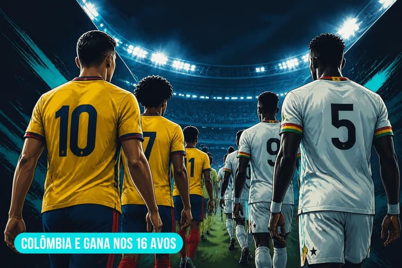 Colômbia x Gana: Prováveis Escalações Copa do Mundo 2026