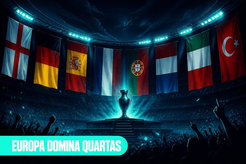 Quartas da Copa 2026: Europa domina com 6 seleções