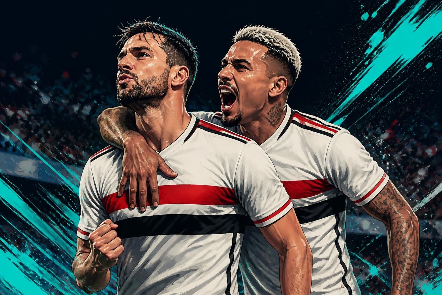 Calleri e Luciano decidem 50% dos gols do São Paulo