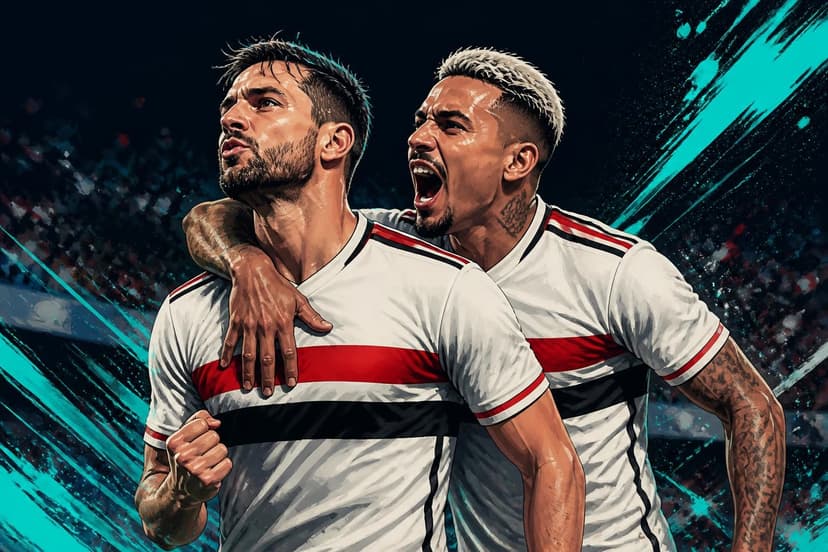 Calleri e Luciano decidem 50% dos gols do São Paulo