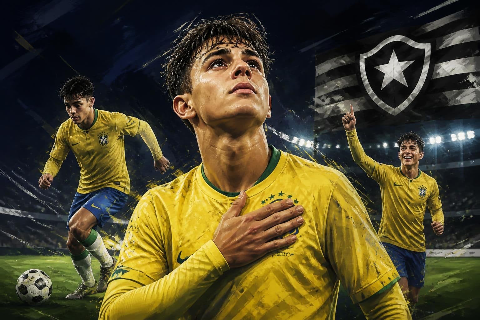 Huguinho é convocado para a Seleção Brasileira sub-20