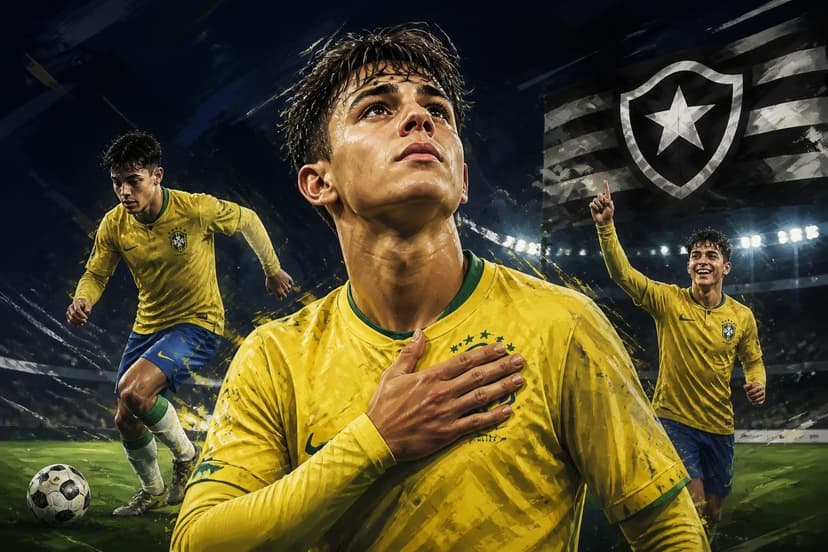 Huguinho é convocado para a Seleção Brasileira sub-20