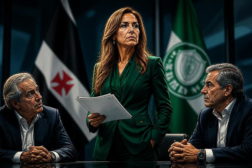 Vetos à SAF do Vasco por Lamacchia e Leila Pereira