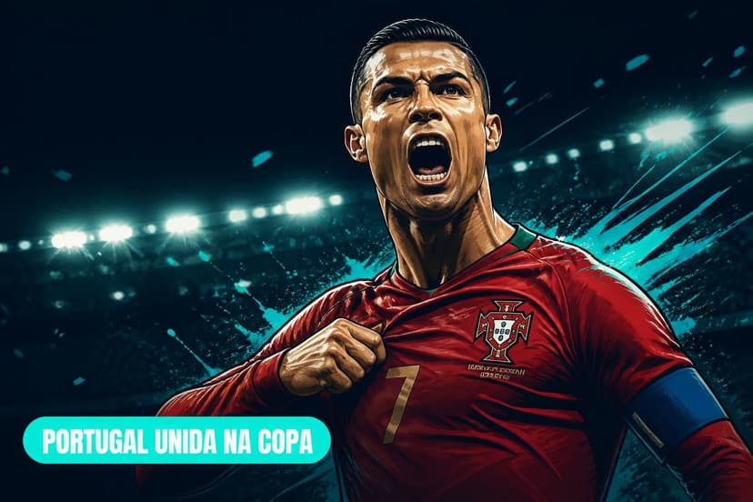 Cristiano Ronaldo celebra vitória de Portugal na Copa 2026