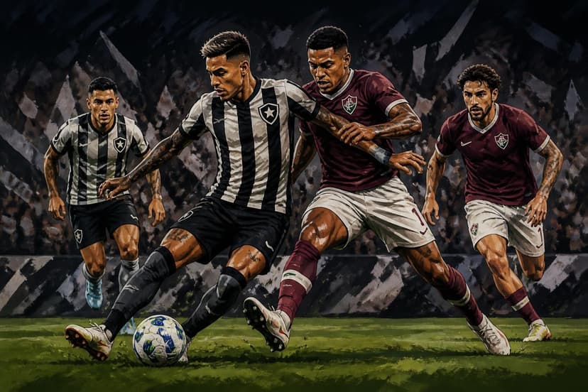 Botafogo encara Fluminense em busca de vitória no clássico