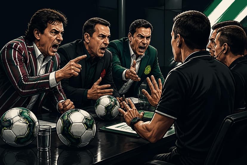 Reunião da CBF agita arbitragem com protestos do Fluminense e Mirassol