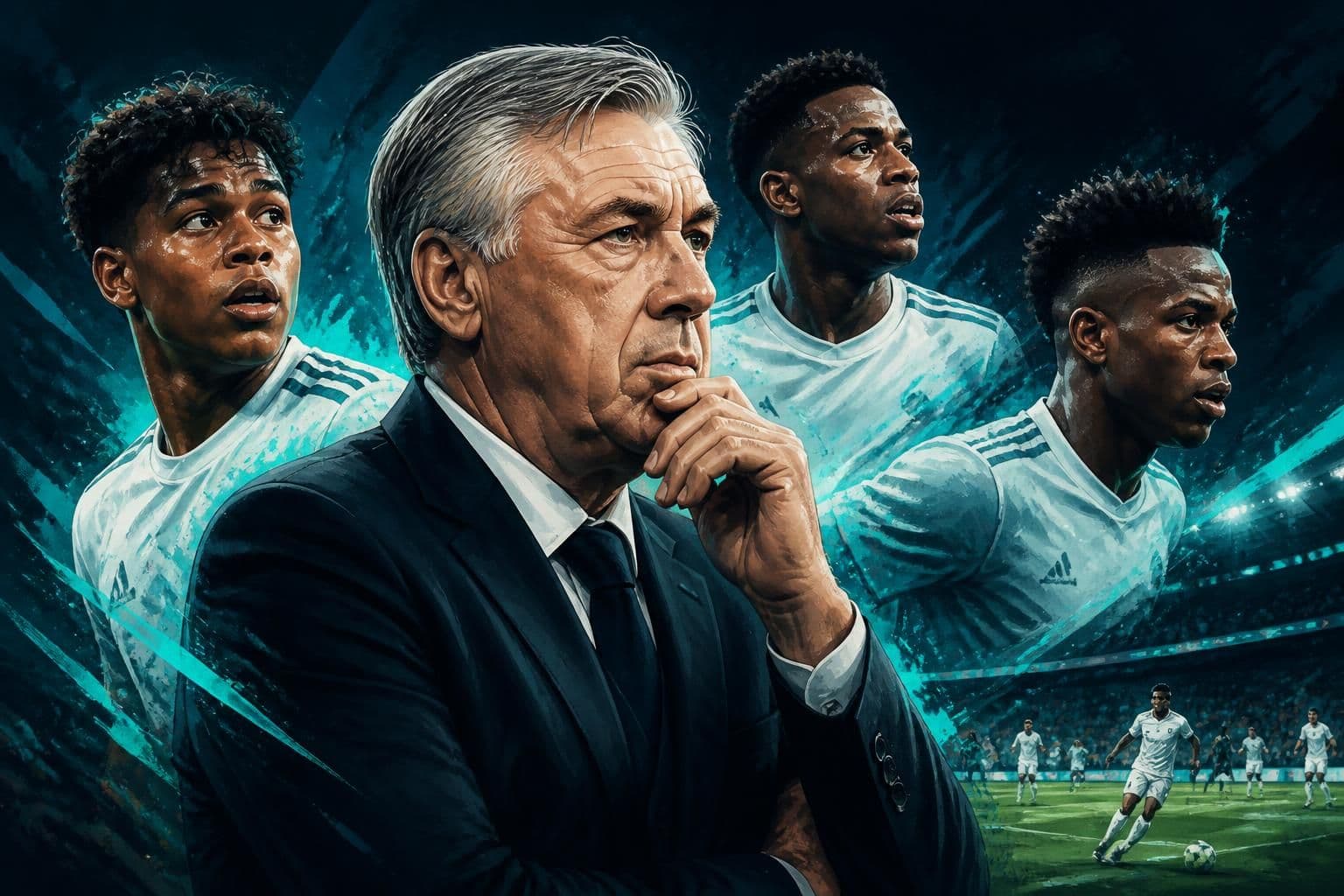 Ancelotti elogia Rayan mas prioriza Endrick e Estêvão