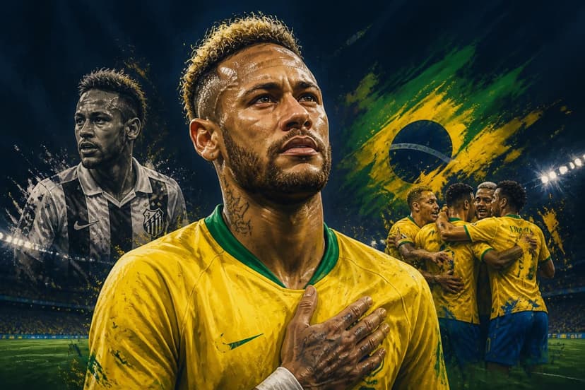 Neymar anuncia aposentadoria da Seleção Brasileira