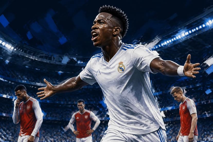 Vini Jr renova com Real Madrid até 2032