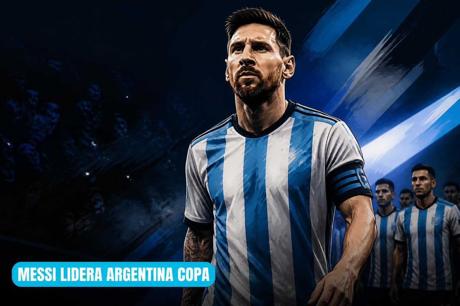 Argentina: Desafio de compensar envelhecimento de Messi na Copa 2026
