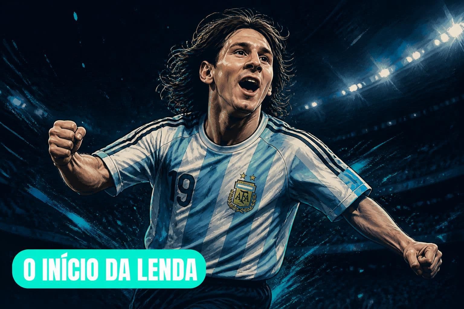 Como foi o primeiro gol de Messi em Copas