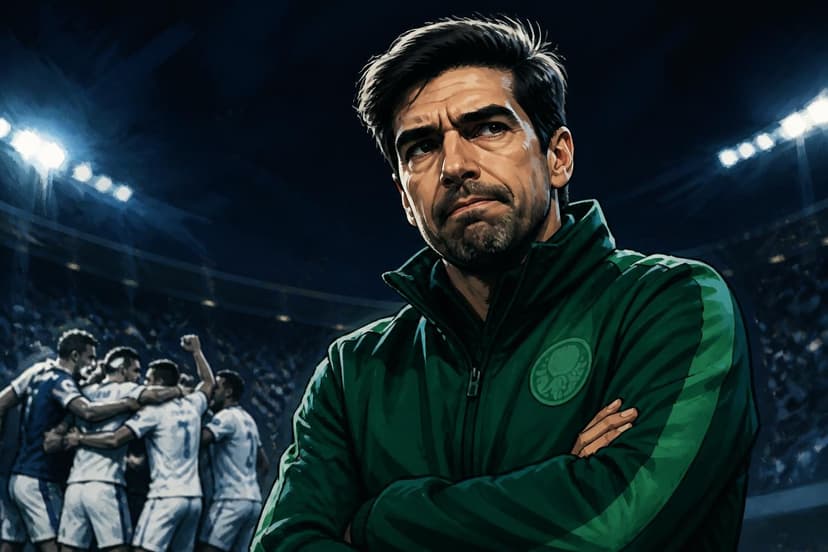Abel Ferreira é suspenso pela Conmebol após expulsão