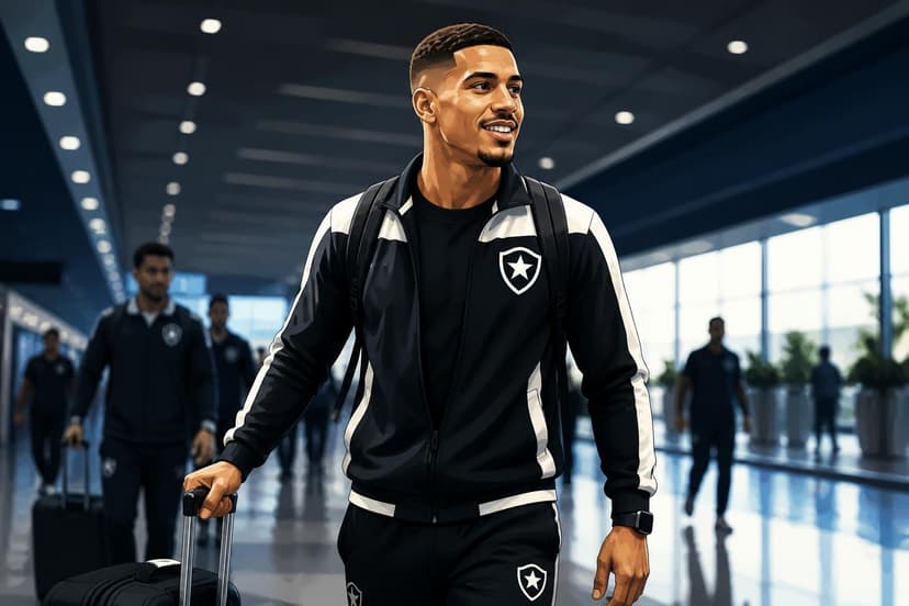 Arthur Chaves chega ao Rio e assina com o Botafogo
