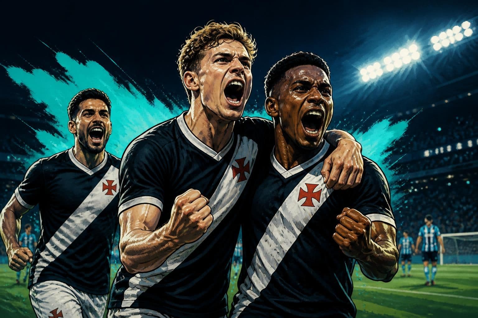 Vasco vence Grêmio por 2x1 e destaca atuações de Colidio e Thiago Mendes