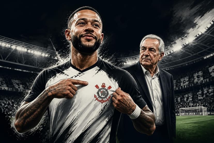 Corinthians confirma renovação de Memphis Depay até 2028