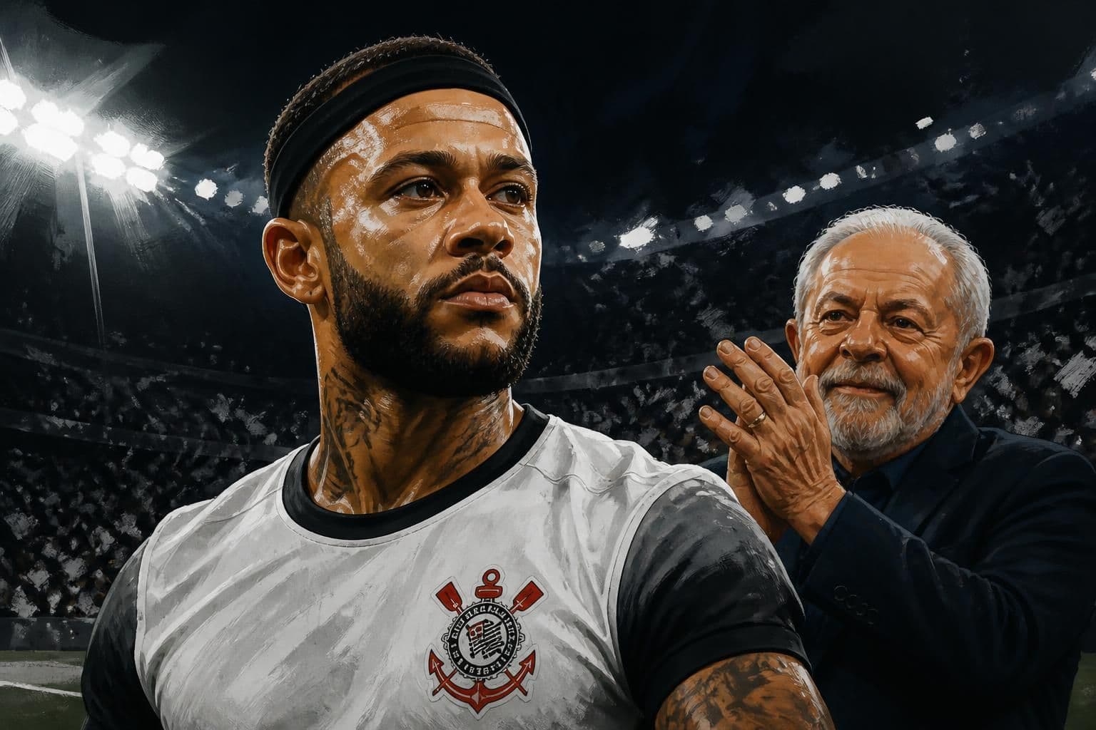 Lula ironiza contrato de Memphis Depay no Corinthians
