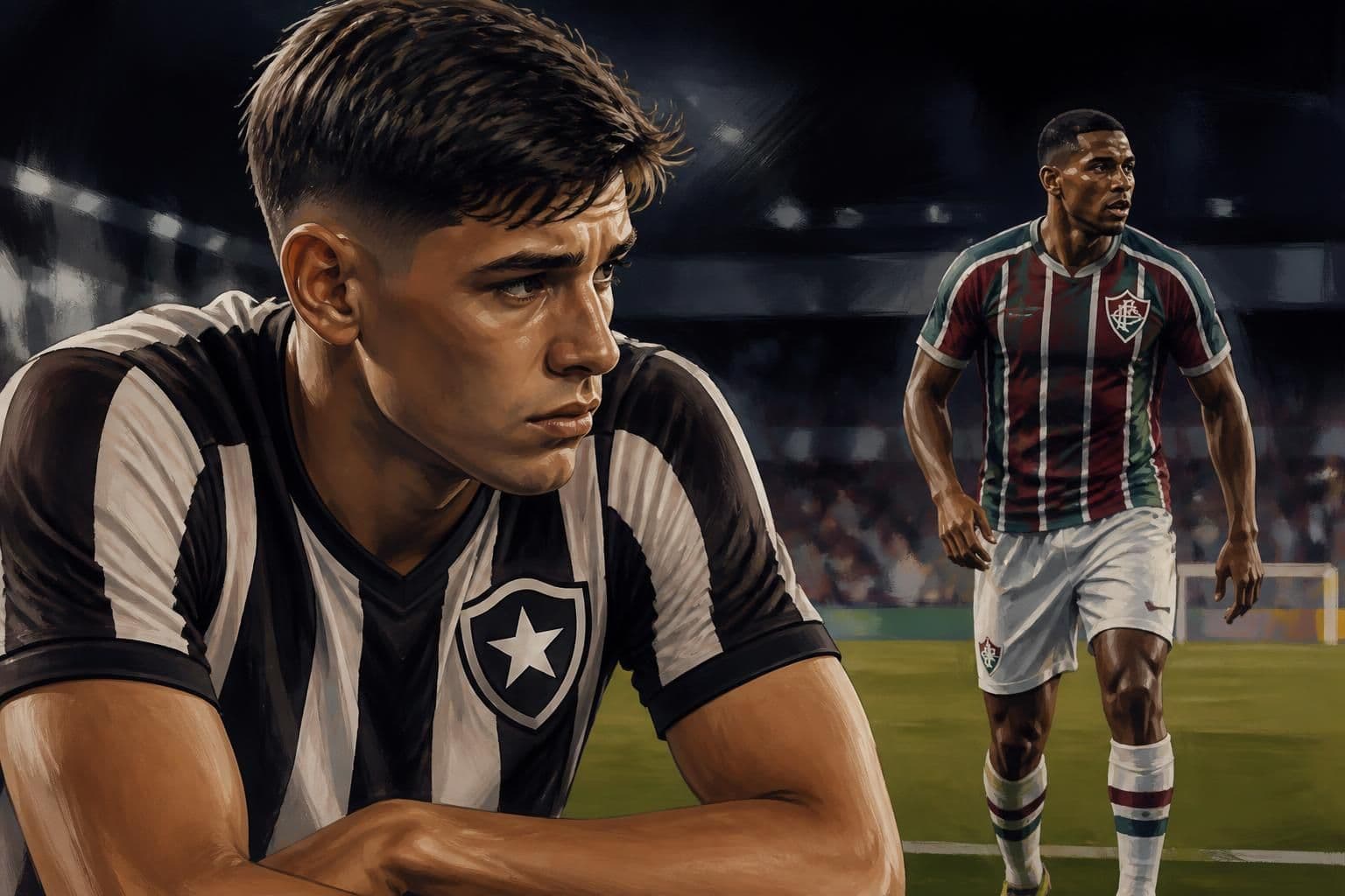 Santi Rodríguez fica fora do clássico pelo Botafogo