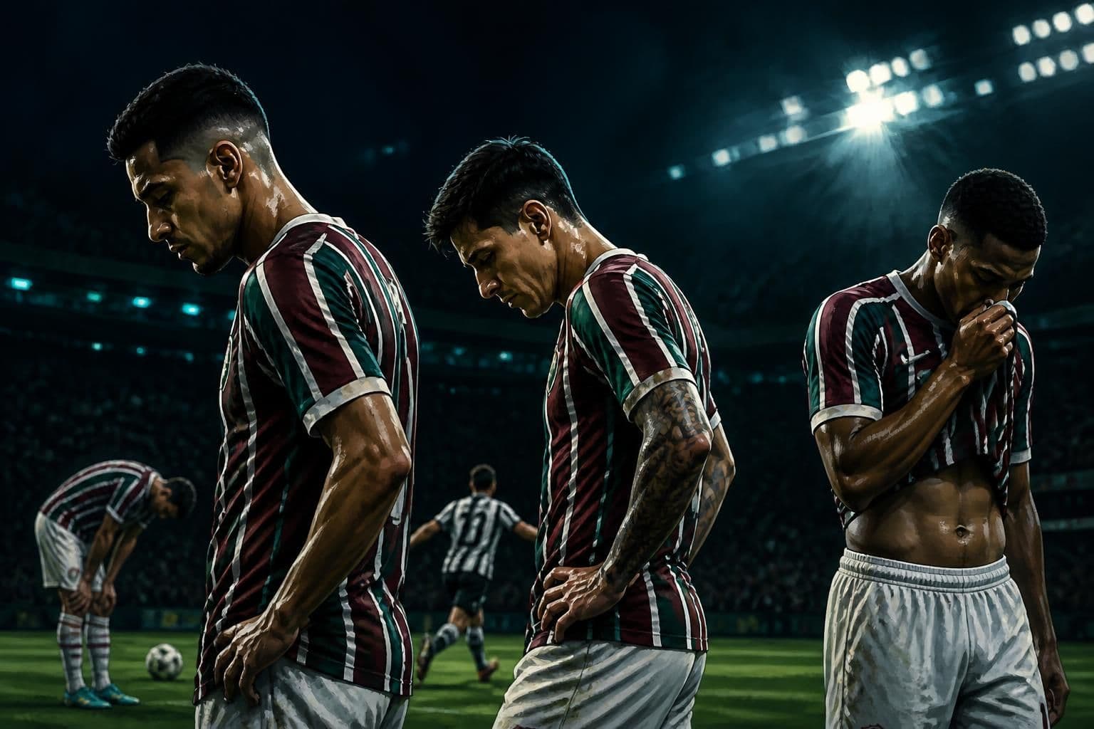 Fluminense perde para o Atlético-MG e vê crise se aprofundar