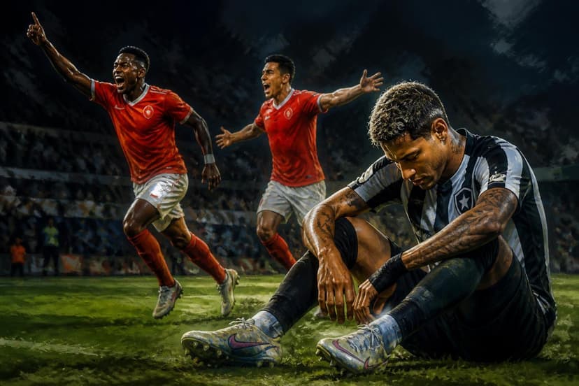 Botafogo é goleado por 6 a 1 pelo Cienciano no Peru