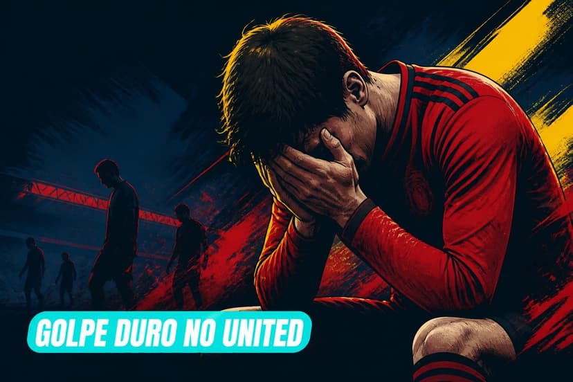 Lesão de Ugarte complica planos do Manchester United