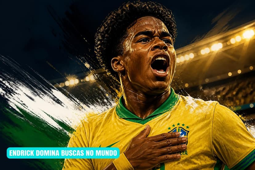 Endrick é comparado a Yamal e vira fenômeno na Copa do Mundo