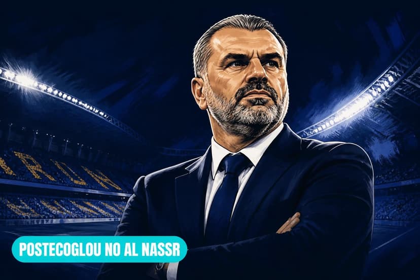 Ange Postecoglou assume Al-Nassr no lugar de Jorge Jesus