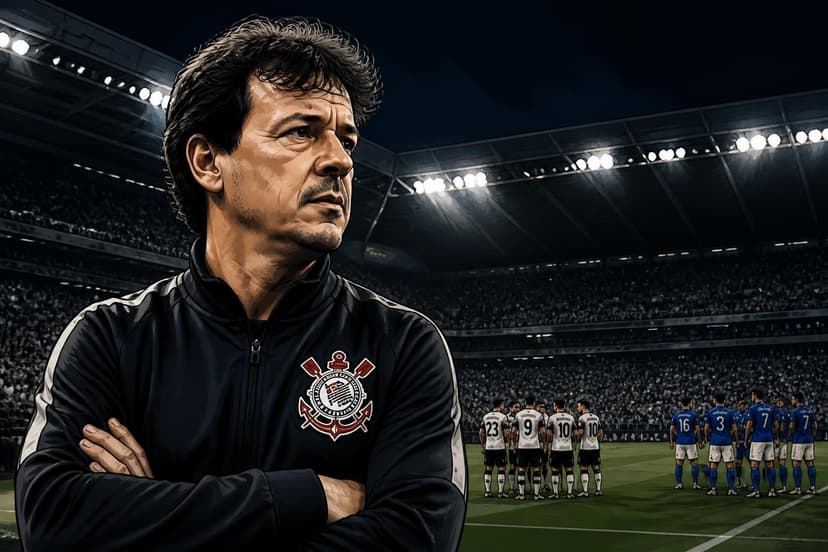 Diniz deve rodar elenco do Corinthians contra Cruzeiro
