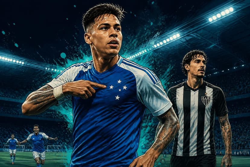 Kaio Jorge marca pelo Cruzeiro e provoca Atlético-MG